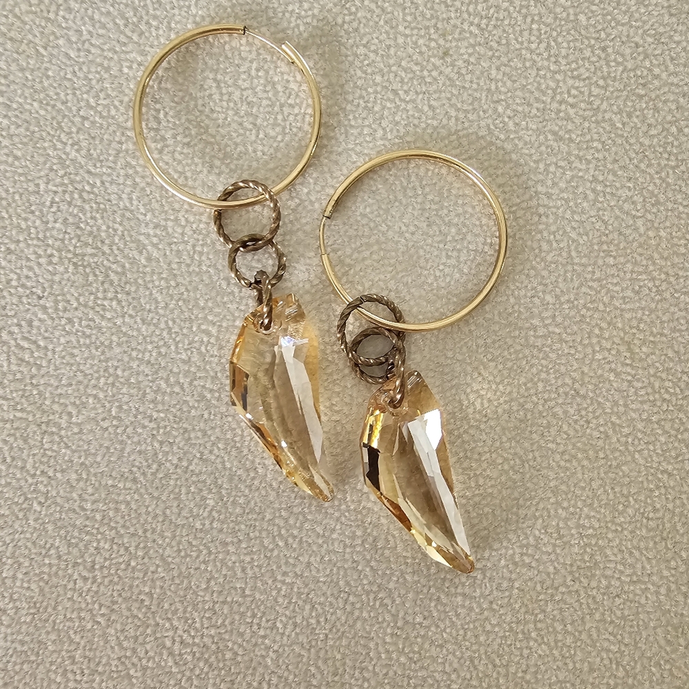 Swarovski Elements necklace & earrings set - Picture 2 of 11